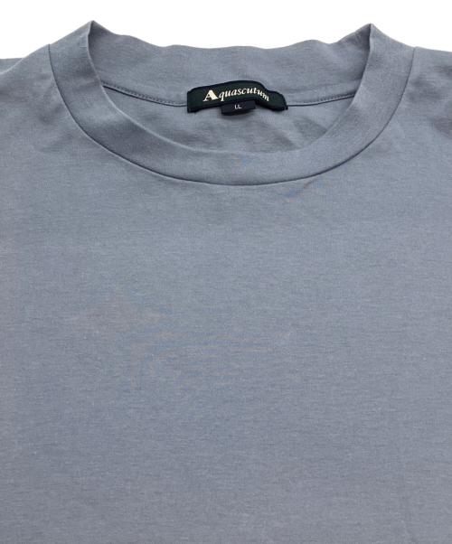Aquascutum（アクアスキュータム）Aquascutum (アクアスキュータム) TEC.3 SMOOTH T-SHIRT ブルー サイズ:LLの古着・服飾アイテム