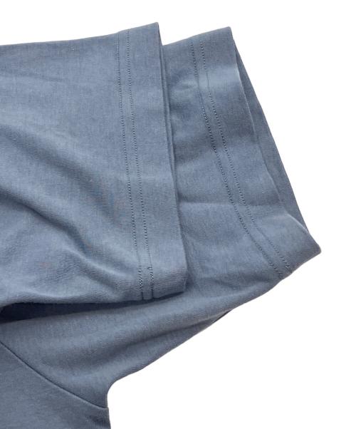 Aquascutum（アクアスキュータム）Aquascutum (アクアスキュータム) TEC.3 SMOOTH T-SHIRT ブルー サイズ:LLの古着・服飾アイテム