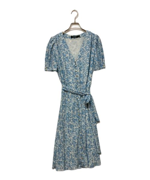 RALPH LAUREN（ラルフローレン）RALPH LAUREN (ラルフローレン) 半袖ワンピース スカイブルー サイズ:不明の古着・服飾アイテム