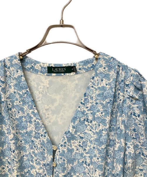 RALPH LAUREN（ラルフローレン）RALPH LAUREN (ラルフローレン) 半袖ワンピース スカイブルー サイズ:不明の古着・服飾アイテム
