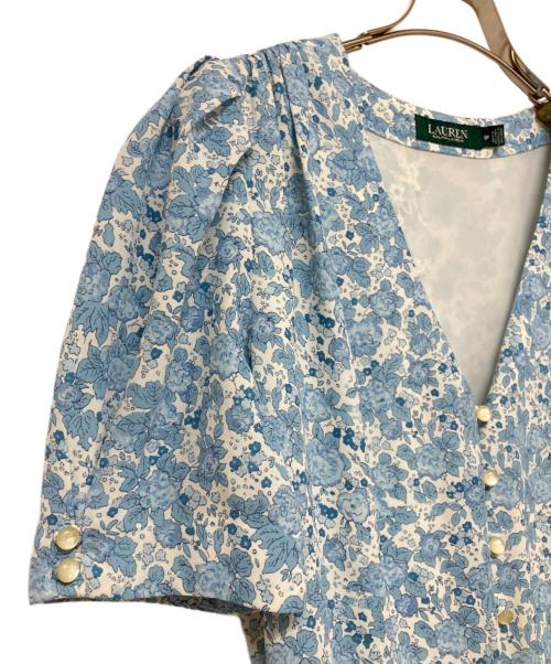 RALPH LAUREN（ラルフローレン）RALPH LAUREN (ラルフローレン) 半袖ワンピース スカイブルー サイズ:不明の古着・服飾アイテム