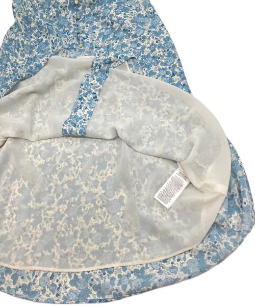 RALPH LAUREN（ラルフローレン）RALPH LAUREN (ラルフローレン) 半袖ワンピース スカイブルー サイズ:不明の古着・服飾アイテム