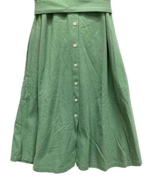 LACOSTE（ラコステ）LACOSTE (ラコステ) 半袖ワンピース グリーン サイズ:34の古着・服飾アイテム