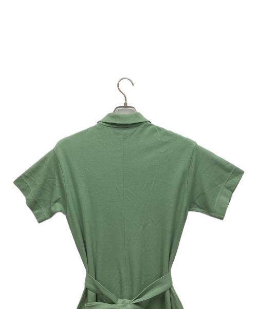 LACOSTE（ラコステ）LACOSTE (ラコステ) 半袖ワンピース グリーン サイズ:34の古着・服飾アイテム