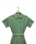 LACOSTE (ラコステ) 半袖ワンピース グリーン サイズ:34：3000円