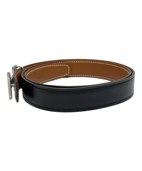 HERMES（エルメス）HERMES (エルメス) レザーベルト ブラウンの古着・服飾アイテム