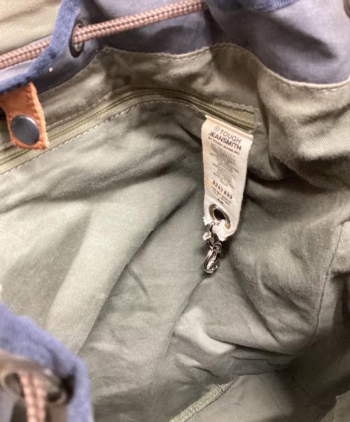 TOUGH JEANS（タフジーンズ）TOUGH JEANS (タフジーンズ) リュック ネイビーの古着・服飾アイテム