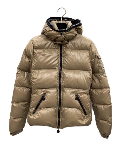 MONCLER（モンクレール）MONCLER (モンクレール) ダウンジャケット ベージュの古着・服飾アイテム