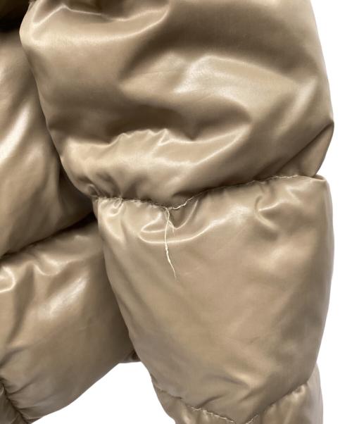 MONCLER（モンクレール）MONCLER (モンクレール) ダウンジャケット ベージュの古着・服飾アイテム