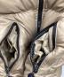 中古・古着 MONCLER (モンクレール) ダウンジャケット ベージュ：27000円