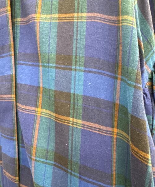 Vivienne Westwood RED LABEL（ヴィヴィアンウエストウッドレッドレーベル）Vivienne Westwood RED LABEL (ヴィヴィアンウエストウッドレッドレーベル) 半袖ワンピース ブルー×グリーン サイズ:Mの古着・服飾アイテム