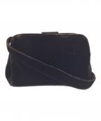 PRADAプラダ）の古着「スエードショルダーバッグ」｜ブラウン