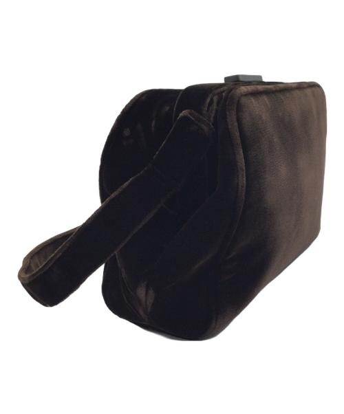 PRADA（プラダ）PRADA (プラダ) スエードショルダーバッグ ブラウンの古着・服飾アイテム