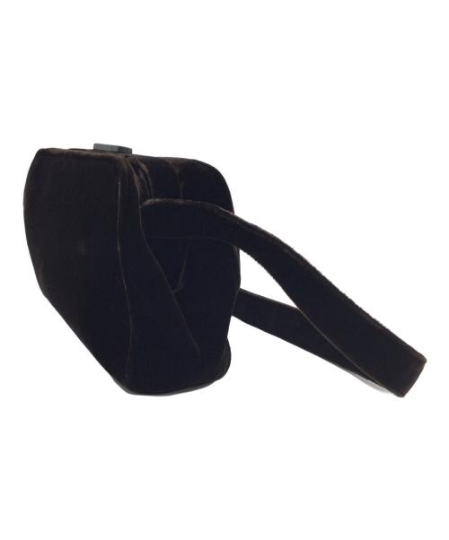 PRADA（プラダ）PRADA (プラダ) スエードショルダーバッグ ブラウンの古着・服飾アイテム