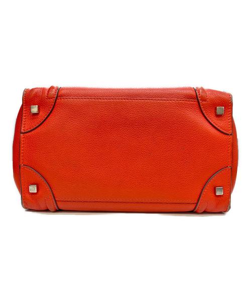 CELINE（セリーヌ）CELINE (セリーヌ) ハンドバッグ レッドの古着・服飾アイテム