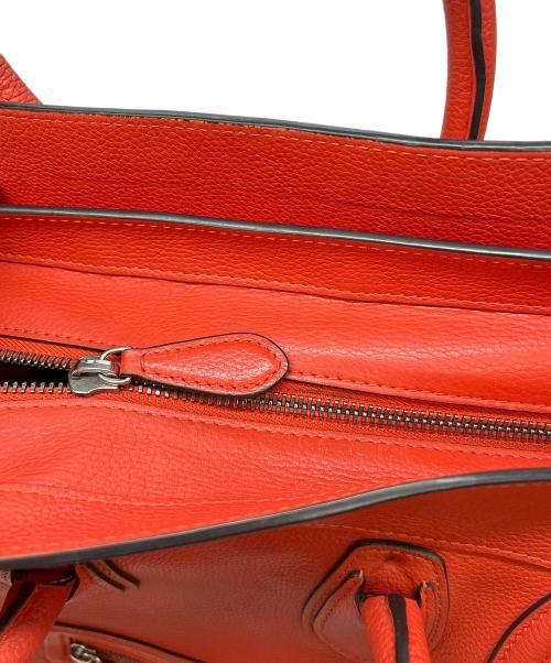 CELINE（セリーヌ）CELINE (セリーヌ) ハンドバッグ レッドの古着・服飾アイテム