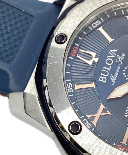 BULOVA（ブローバ）BULOVA (ブローバ) マリンスター ネイビーの古着・服飾アイテム