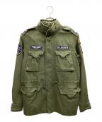 POLO RALPH LAURENポロ・ラルフローレン）の古着「ミリタリージャケット」｜オリーブ