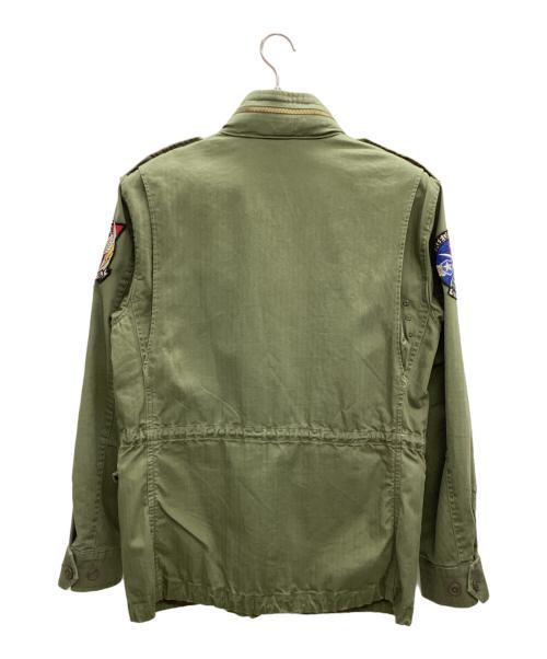 POLO RALPH LAUREN（ポロ・ラルフローレン）POLO RALPH LAUREN (ポロ・ラルフローレン) ミリタリージャケット オリーブ サイズ:170/92Aの古着・服飾アイテム