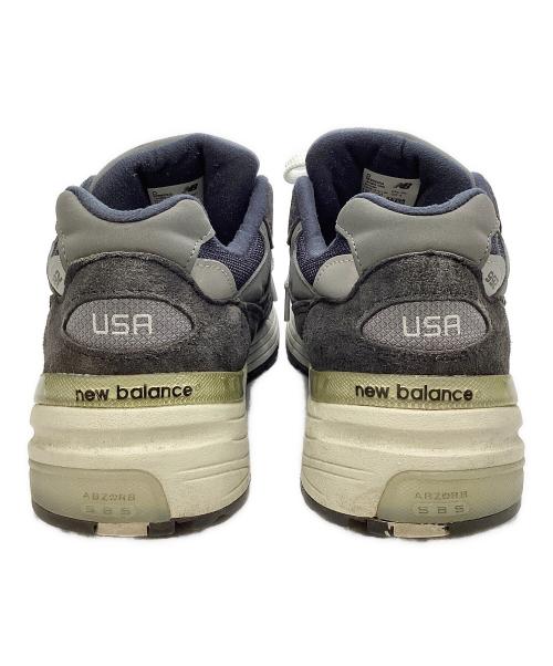 NEW BALANCE（ニューバランス）NEW BALANCE (ニューバランス) M992GG ブラック×ネイビー サイズ:US9の古着・服飾アイテム