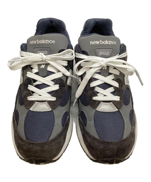 NEW BALANCE（ニューバランス）NEW BALANCE (ニューバランス) M992GG ブラック×ネイビー サイズ:US9の古着・服飾アイテム