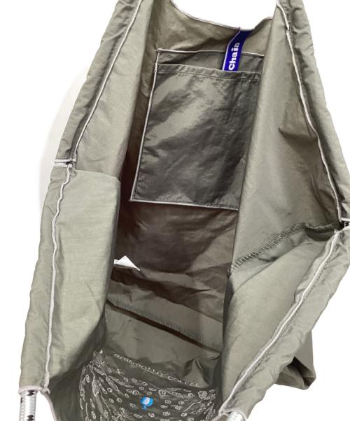 BALL & CHAIN（ボールアンドチェーン）BALL & CHAIN (ボールアンドチェーン) Blue Bottle Coffee (ブルーボトルコーヒー) エコバッグ グレーの古着・服飾アイテム