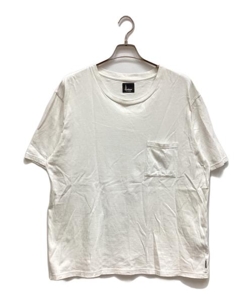 Denham（デンハム）Denham (デンハム) 半袖Tシャツ ホワイト サイズ:Lの古着・服飾アイテム