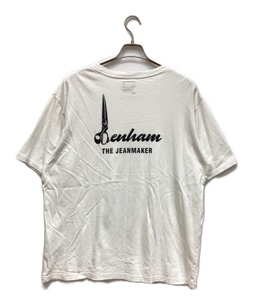 Denham（デンハム）Denham (デンハム) 半袖Tシャツ ホワイト サイズ:Lの古着・服飾アイテム