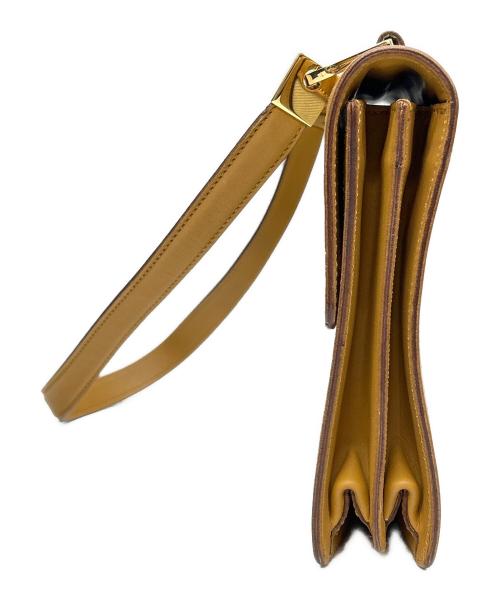 GUCCI（グッチ）GUCCI (グッチ) ワンショルダーバッグ ベージュ×ブラウンの古着・服飾アイテム