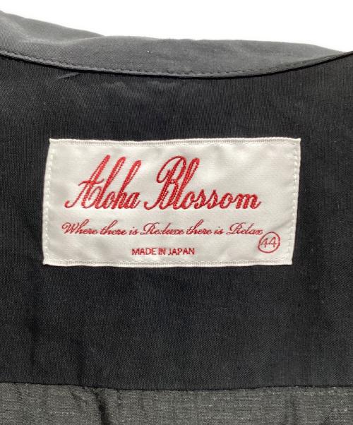 Aloha Blossom（アロハブロッサム）Aloha Blossom (アロハブロッサム) アロハシャツ ブラック サイズ:44の古着・服飾アイテム