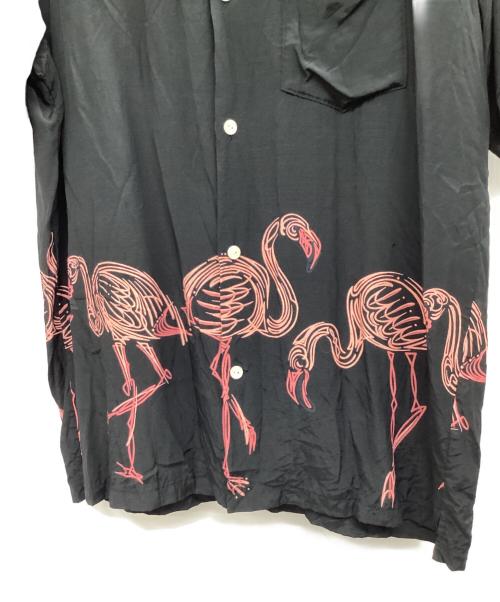Aloha Blossom（アロハブロッサム）Aloha Blossom (アロハブロッサム) アロハシャツ ブラック サイズ:44の古着・服飾アイテム