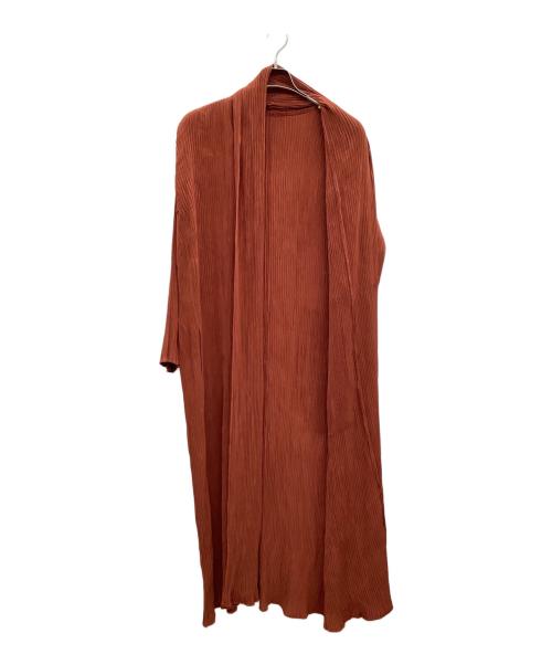 PLEATS PLEASE（プリーツプリーズ）PLEATS PLEASE (プリーツプリーズ) プリーツコート ブラウン サイズ:Mの古着・服飾アイテム