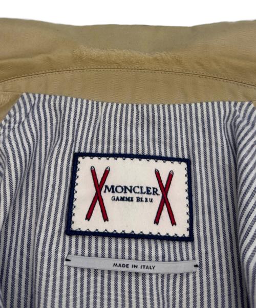 MONCLER（モンクレール）MONCLER (モンクレール) テーラードジャケット ベージュの古着・服飾アイテム