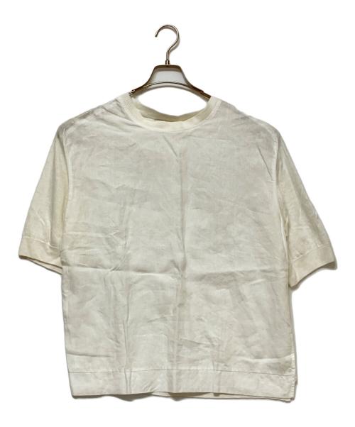 TOMORROW LAND（トゥモローランド）TOMORROW LAND (トゥモローランド) 半袖カットソー ホワイト サイズ:SIZE Mの古着・服飾アイテム