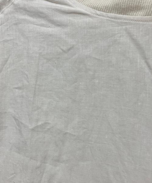 TOMORROW LAND（トゥモローランド）TOMORROW LAND (トゥモローランド) 半袖カットソー ホワイト サイズ:SIZE Mの古着・服飾アイテム