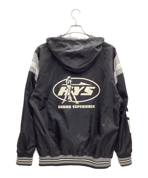 Hysteric Glamour（ヒステリックグラマー）Hysteric Glamour (ヒステリックグラマー) リバーシブルジャケット ブラック×グレー サイズ:FREEの古着・服飾アイテム