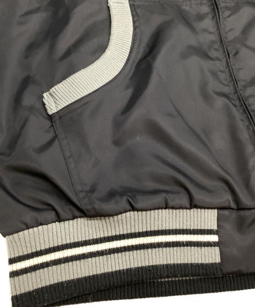 Hysteric Glamour（ヒステリックグラマー）Hysteric Glamour (ヒステリックグラマー) リバーシブルジャケット ブラック×グレー サイズ:FREEの古着・服飾アイテム