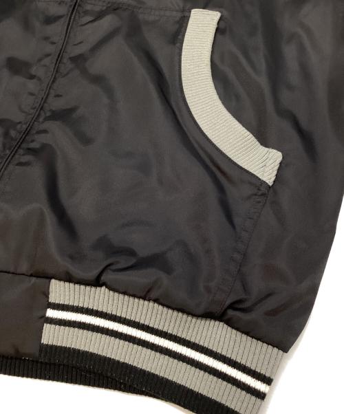 Hysteric Glamour（ヒステリックグラマー）Hysteric Glamour (ヒステリックグラマー) リバーシブルジャケット ブラック×グレー サイズ:FREEの古着・服飾アイテム