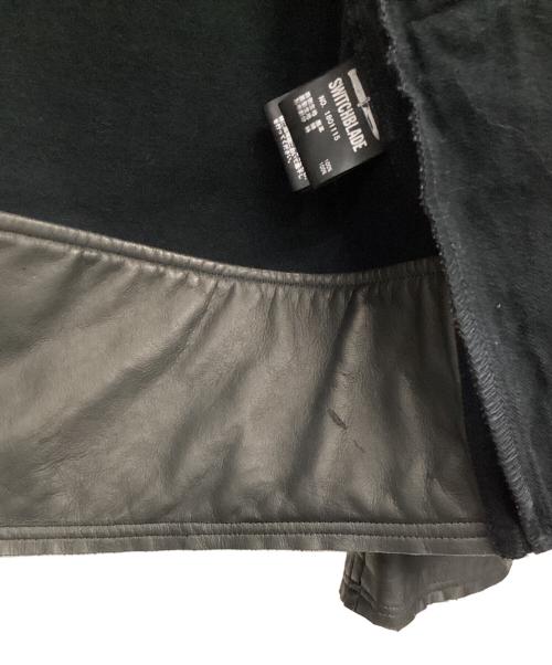 SWITCHBLADE（スイッチブレード）SWITCHBLADE (スイッチブレード) レザーライダースジャケット ブラック サイズ:Lの古着・服飾アイテム
