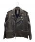 SWITCHBLADE（スイッチブレード）の古着「レザーライダースジャケット」｜ブラック