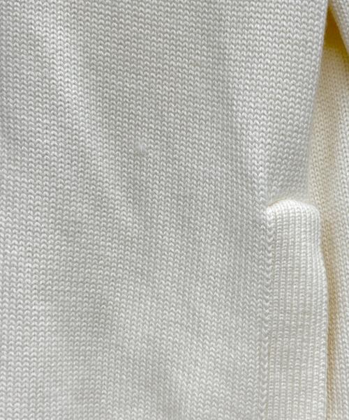 Zanone（ザノーネ）Zanone (ザノーネ) 厚手カーディガン アイボリー サイズ:46の古着・服飾アイテム