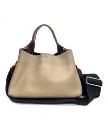 TOD'S（トッズ）の古着「ショルダーバッグ」｜ベージュ