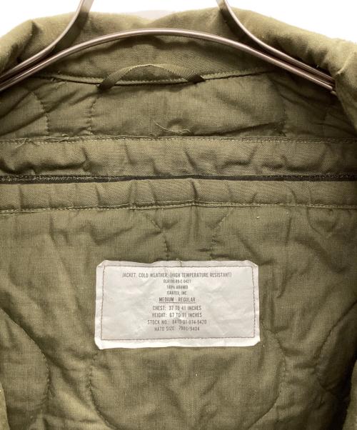 US ARMY（ユーエスアーミー）US ARMY (ユーエスアーミー) タンカースジャケット 1989年 カーキ サイズ:MEDIUM REGULARの古着・服飾アイテム