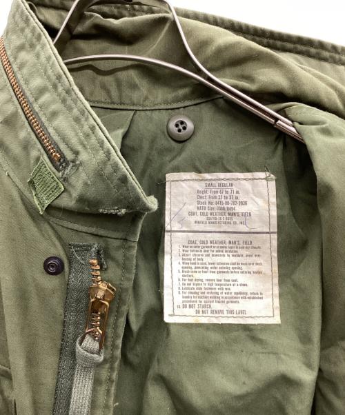 US ARMY（ユーエスアーミー）US ARMY (ユーエスアーミー) M-65 フィールドジャケット 1976年 カーキ サイズ:SMALL REGULARの古着・服飾アイテム