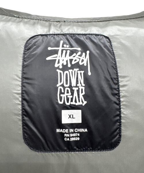 stussy（ステューシー）stussy (ステューシー) MICRO RIPSTOP DOWN PARKA ブラック サイズ:XLの古着・服飾アイテム