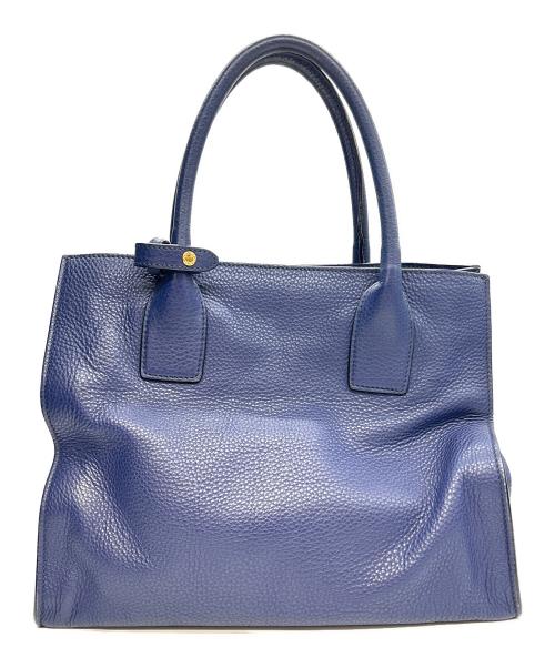 PRADA（プラダ）PRADA (プラダ) 2WAYバッグ ネイビーの古着・服飾アイテム