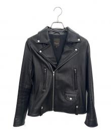 Demi-Luxe Beams（デミルクス ビームス）の古着「レザーライダースジャケット」｜ブラック