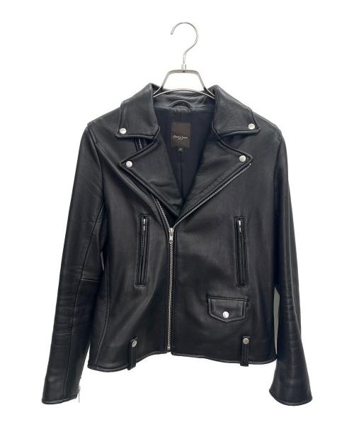 Demi-Luxe Beams（デミルクス ビームス）Demi-Luxe Beams (デミルクス ビームス) レザーライダースジャケット ブラック サイズ:38の古着・服飾アイテム