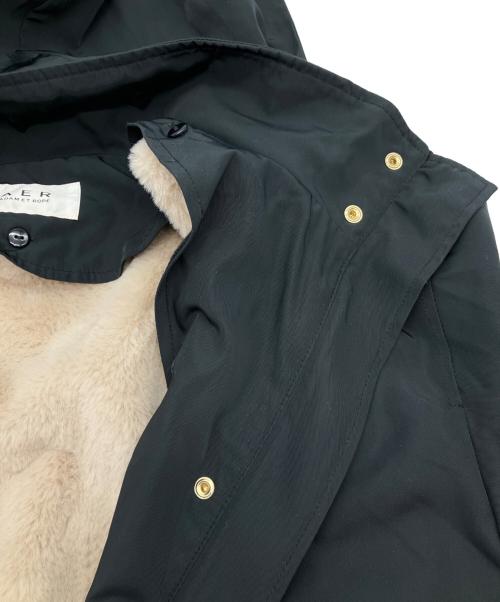 Adam et Rope（アダム エ ロペ）Adam et Rope (アダム エ ロペ) ライナー付ナイロンコート ブラック サイズ:Freeの古着・服飾アイテム