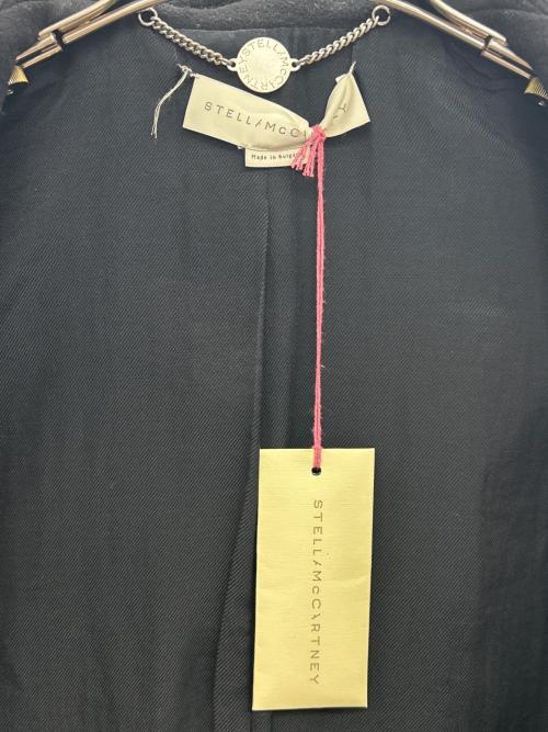 STELLA McCARTNEY（ステラマッカートニー）STELLA McCARTNEY (ステラマッカートニー) チェスターコート ブラック サイズ:36の古着・服飾アイテム